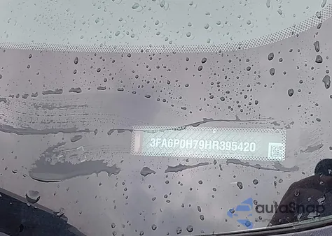 2017 Ford Fusion Se from USA, damaged, VIN 3FA6P0H79HR395420